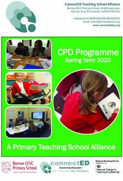 CPD Programme - Teaching School Alliance
