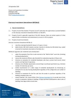 OVERSEAS INVESTMENT AMENDMENT BILL (NO3) - PROPERTY COUNCIL ...