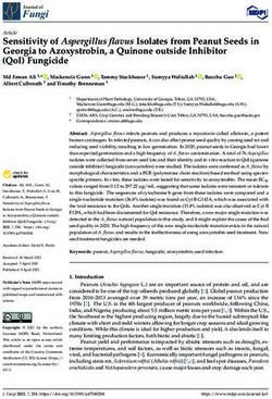 SENSITIVITY OF ASPERGILLUS FLAVUS ISOLATES FROM PEANUT SEEDS IN GEORGIA TO AZOXYSTROBIN, A QUINONE OUTSIDE INHIBITOR (QOI) FUNGICIDE