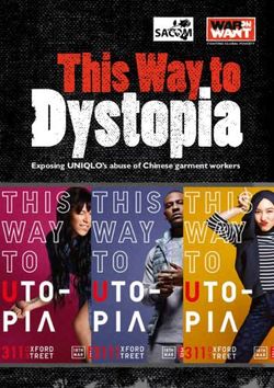 Exposing UNIQLO's abuse of Chinese garment workers - War on Want