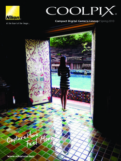 Compact Digital Camera Lineup | Spring 2013 - www.nikonusa.com