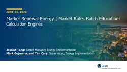 Market Renewal Energy | Market Rules Batch Education: Calculation Engines Jessica Tang: Senior Manager, Energy Implementation Mark Gojmerac and ...