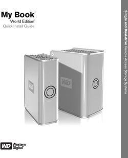 My Book World Edition Quick Install Guide