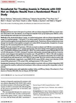 Roxadustat for Treating Anemia in Patients with CKD Not on Dialysis: Results from a Randomized Phase 3 Study