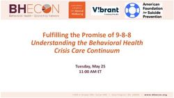 Fulfilling the Promise of 9-8-8 - Understanding the Behavioral Health Crisis Care Continuum - National Council for ...