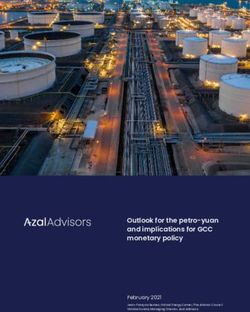 Outlook for the petro-yuan and implications for GCC monetary policy - February 2021 - Azal Advisors