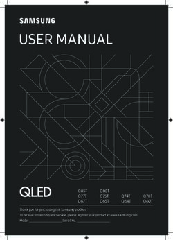 USER MANUAL - Q85T Q77T Q67T Q80T Q75T Q65T - Learn more about dynamic media in Adobe ...