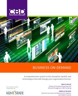 BUSINESS ON-DEMAND A comprehensive report on the disruptive models and technologies that will change your organization forever.