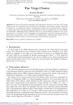 The Virgo Cluster - Cambridge University Press