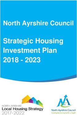 Strategic Housing Investment Plan 2018 2023 - North Ayrshire Council