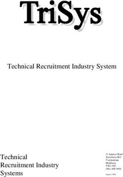 Technical Recruitment Industry System - Technical Recruitment Industry Systems