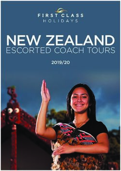 NEW ZEALAND ESCORTED COACH TOURS 2019/20 - First Class Holidays