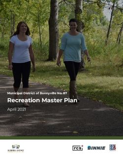 Recreation Master Plan - April 2021 - MD of Bonnyville