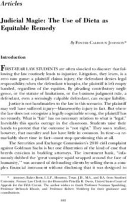 Judicial Magic: The Use of Dicta as Equitable Remedy - USF ...