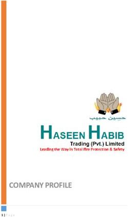 COMPANY PROFILE - Haseen Habib Trading Pvt Ltd
