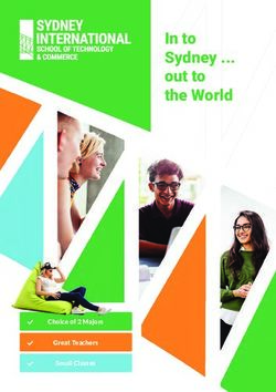 In to Sydney ... out to the World - Choice of 2 Majors Great Teachers Small Classes - Sydney International School ...