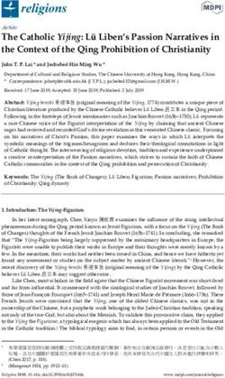 The Catholic Yijing: L&uuml; Liben's Passion Narratives in the Context of the Qing Prohibition of Christianity - MDPI