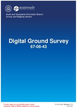 Digital Ground Survey - Asset and Geospatial Information Branch Survey and Mapping Section - Main Roads ...