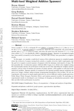 Multi-level Weighted Additive Spanners - arXiv