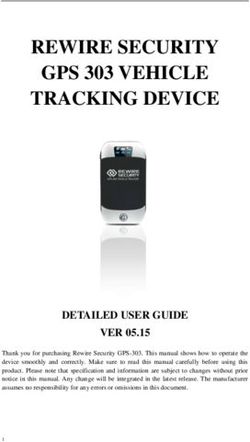 REWIRE SECURITY GPS 303 VEHICLE TRACKING DEVICE