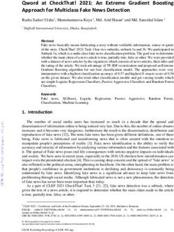 Qword at CheckThat! 2021: An Extreme Gradient Boosting Approach for Multiclass Fake News Detection