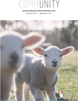 Community Quarterly Magazine of Christ Church Sugar Land