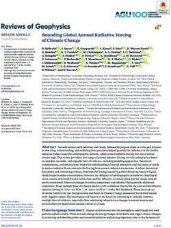 BOUNDING GLOBAL AEROSOL RADIATIVE FORCING OF CLIMATE CHANGE - MPG.PURE