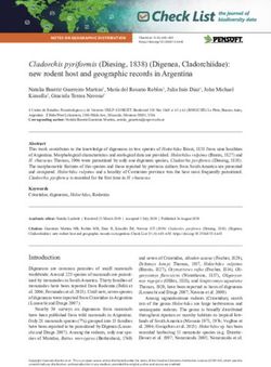 Cladorchis pyriformis (Diesing, 1838) (Digenea, Cladorchiidae): new rodent host and geographic records in Argentina - Check List