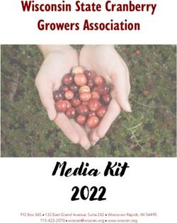 Media Kit 2022 - Wisconsin State Cranberry Growers Association