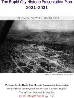 The Rapid City Historic Preservation Plan 2021-2031