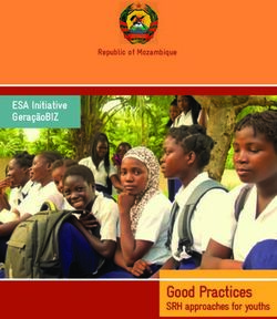 GOOD PRACTICES SRH APPROACHES FOR YOUTHS - ESA INITIATIVE GERAÇÃOBIZ - CORESULT