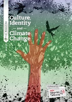 Culture, Identity Climate Change- and-TakingITGlobal!