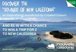 Discover the "Sounds of New Caledonia" - an inspira ional soundtrack by Crooked Colours - taanz