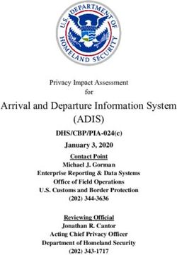 (ADIS) Arrival and Departure Information System - Homeland Security