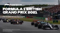 FORMULA 1 BRITISH GRAND PRIX 2021 - Fan Experience Packages - Race Experience