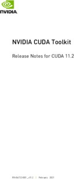 NVIDIA CUDA Toolkit Release Notes for CUDA 11.2 - NVIDIA Developer Documentation