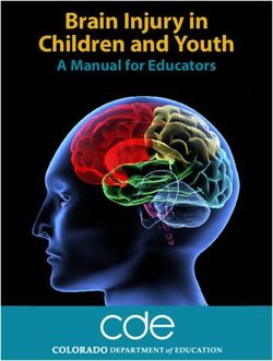 Brain Injury in Children and Youth - A Manual for Educators