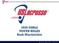 2020 GIRLS YOUTH RULES - Barb Martinichio - US Lacrosse
