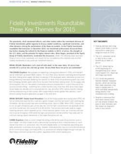 Fidelity Investments Roundtable: Three Key Themes for 2015