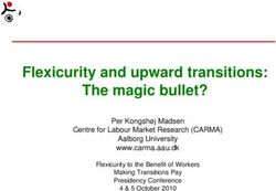 Flexicurity and upward transitions: The magic bullet? - Per Kongshøj Madsen Centre for Labour Market Research (CARMA) Aalborg University ...