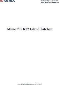 Mline 905 R22 Island Kitchen - Technical data / Season 2020 Mline 905 R22 Island Kitchen - Adria Mobile Homes