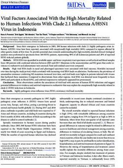 Viral Factors Associated With the High Mortality Related to Human Infections With Clade 2.1 Influenza A/H5N1 Virus in Indonesia