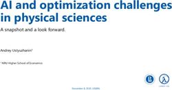 AI and optimization challenges in physical sciences - A snapshot and a look forward - CERN ...