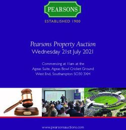 Pearsons Property Auction - Wednesday 21st July 2021 Commencing at 11am at the Ageas Suite, Ageas Bowl Cricket Ground