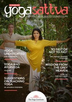 YOGASATTVA - The Yoga Institute
