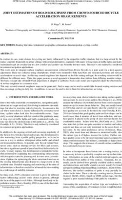 JOINT ESTIMATION OF ROAD ROUGHNESS FROM CROWD-SOURCED BICYCLE ACCELERATION MEASUREMENTS