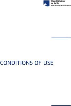 CONDITIONS OF USE - Staatsbibliothek zu Berlin