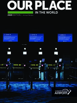 2020 EDITION | Annual Review - Christchurch Airport