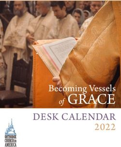 Of GRACE DESK CALENDAR 2022 - Orthodox Church in America