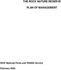 THE ROCK NATURE RESERVE PLAN OF MANAGEMENT - NSW National Parks and Wildlife Service February 2000
